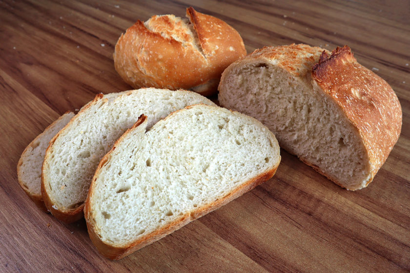 Pão Caseiro fatiado